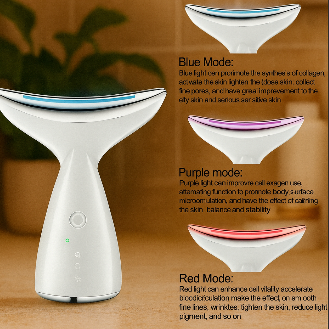 SelvEssence™ LED Microcurrent Face & Neck Lifter
