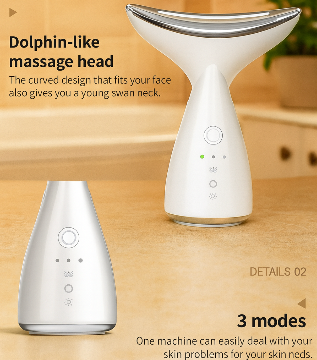 SelvEssence™ LED Microcurrent Face & Neck Lifter