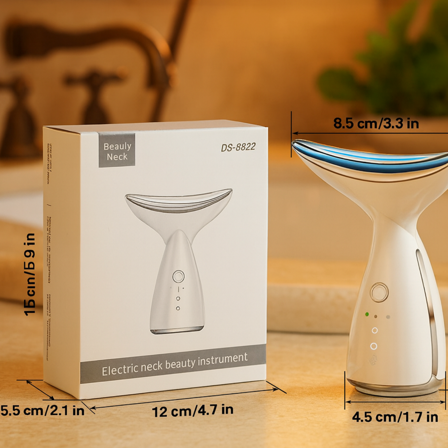 SelvEssence™ LED Microcurrent Face & Neck Lifter
