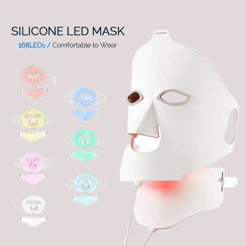 SelvEssence™ 7-Color LED Silicone Face Mask