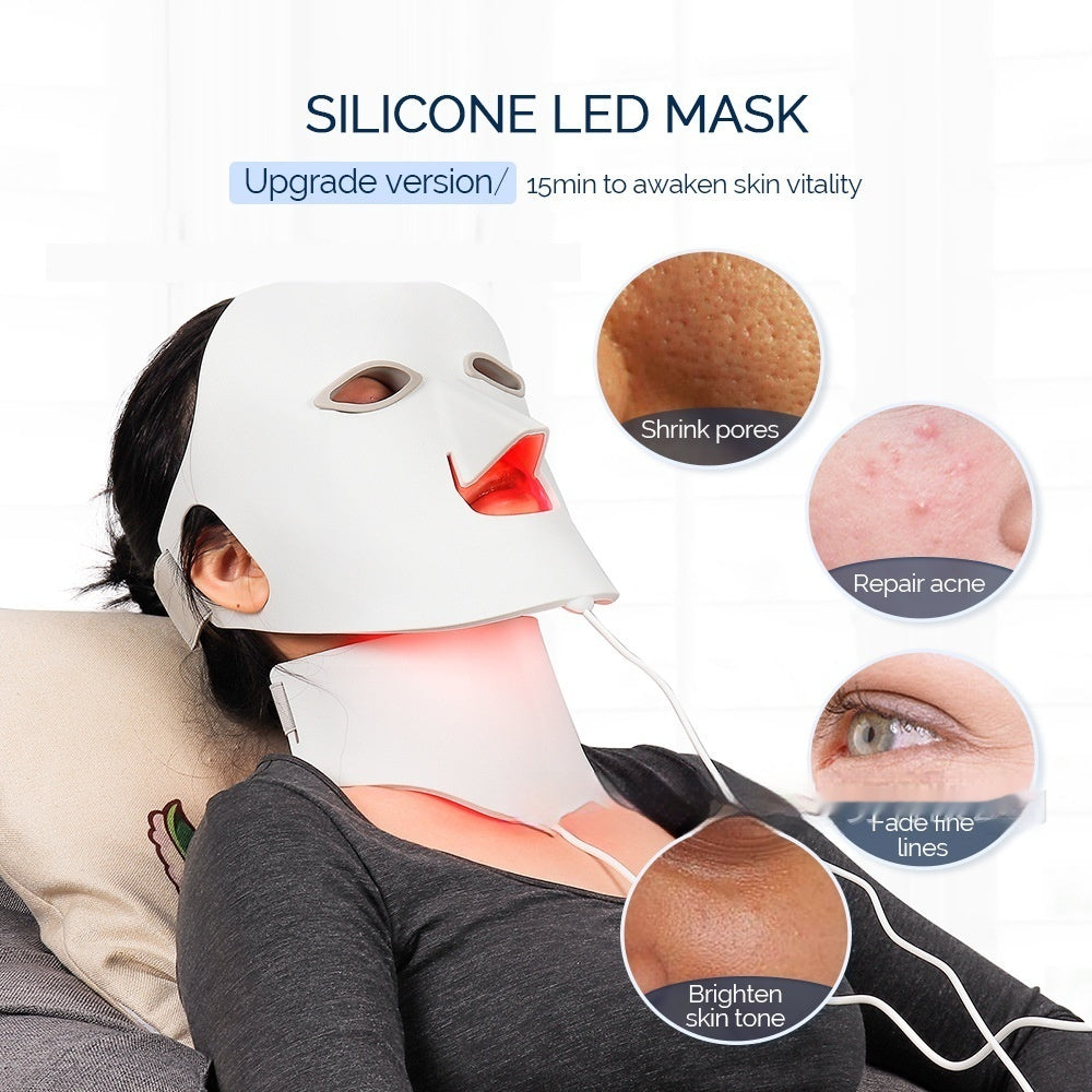 SelvEssence™ 7-Color LED Silicone Face Mask