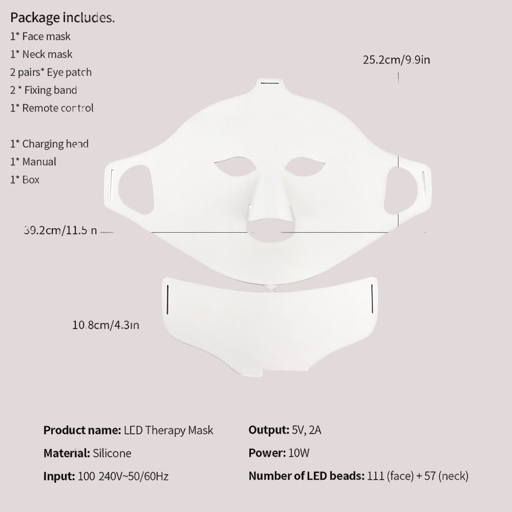 SelvEssence™ 7-Color LED Silicone Face Mask