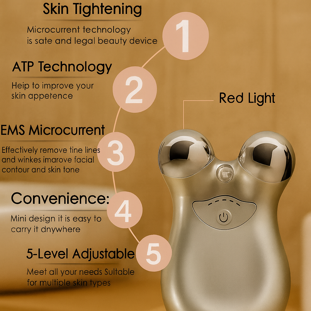 SelvEssence™ 5-Gear Microcurrent Beauty Device