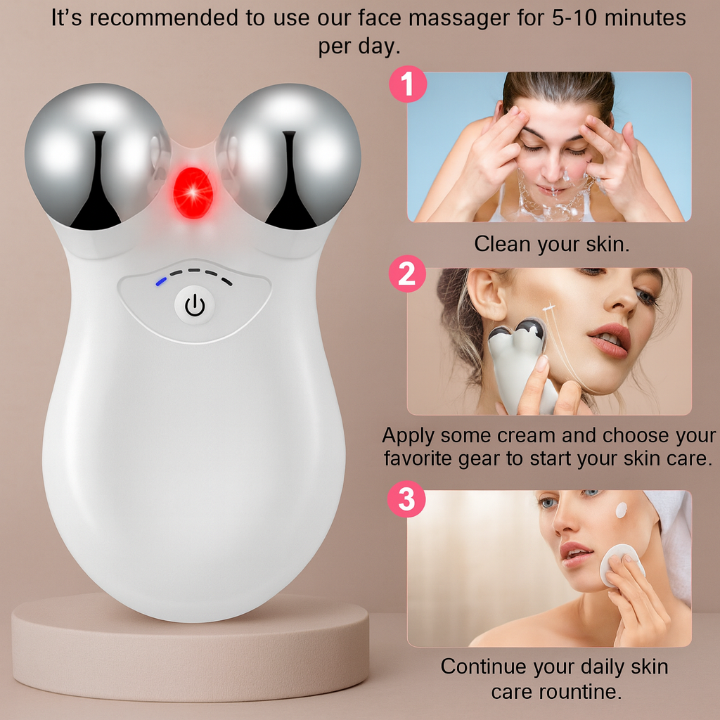 SelvEssence™ 5-Gear Microcurrent Beauty Device
