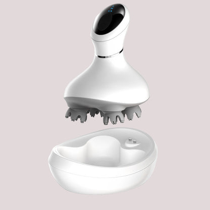 CleanFit Glow™ Rechargeable Waterproof Head Massager