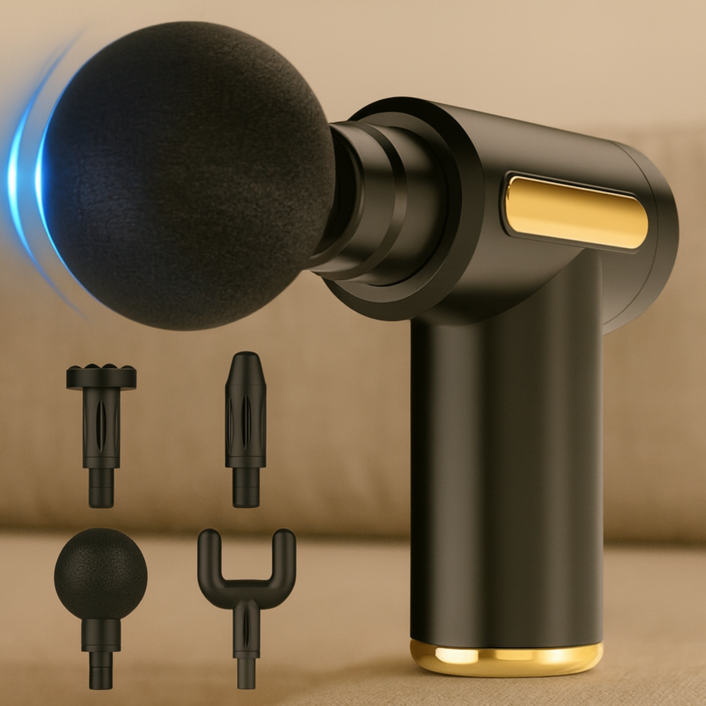 SelvEssence™ 4-in-1 Electric Fascia Massage Gun