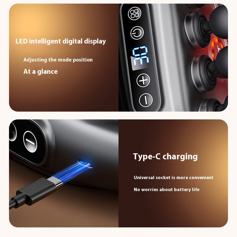 SelvEssence™ 16-Head Muscle Massage Gun