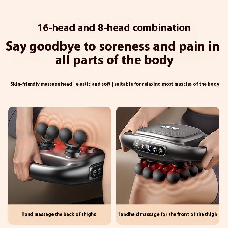 SelvEssence™ 16-Head Muscle Massage Gun