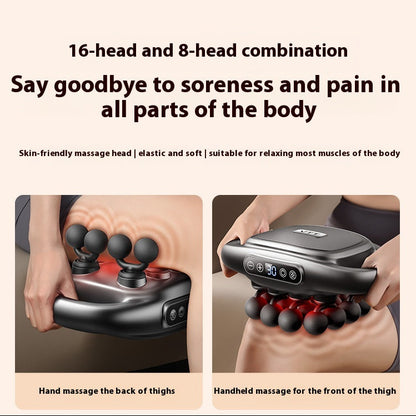 SelvEssence™ 16-Head Muscle Massage Gun