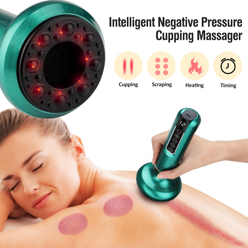 CleanFit Glow™ Electric Anti-Cellulite Cupping Massager