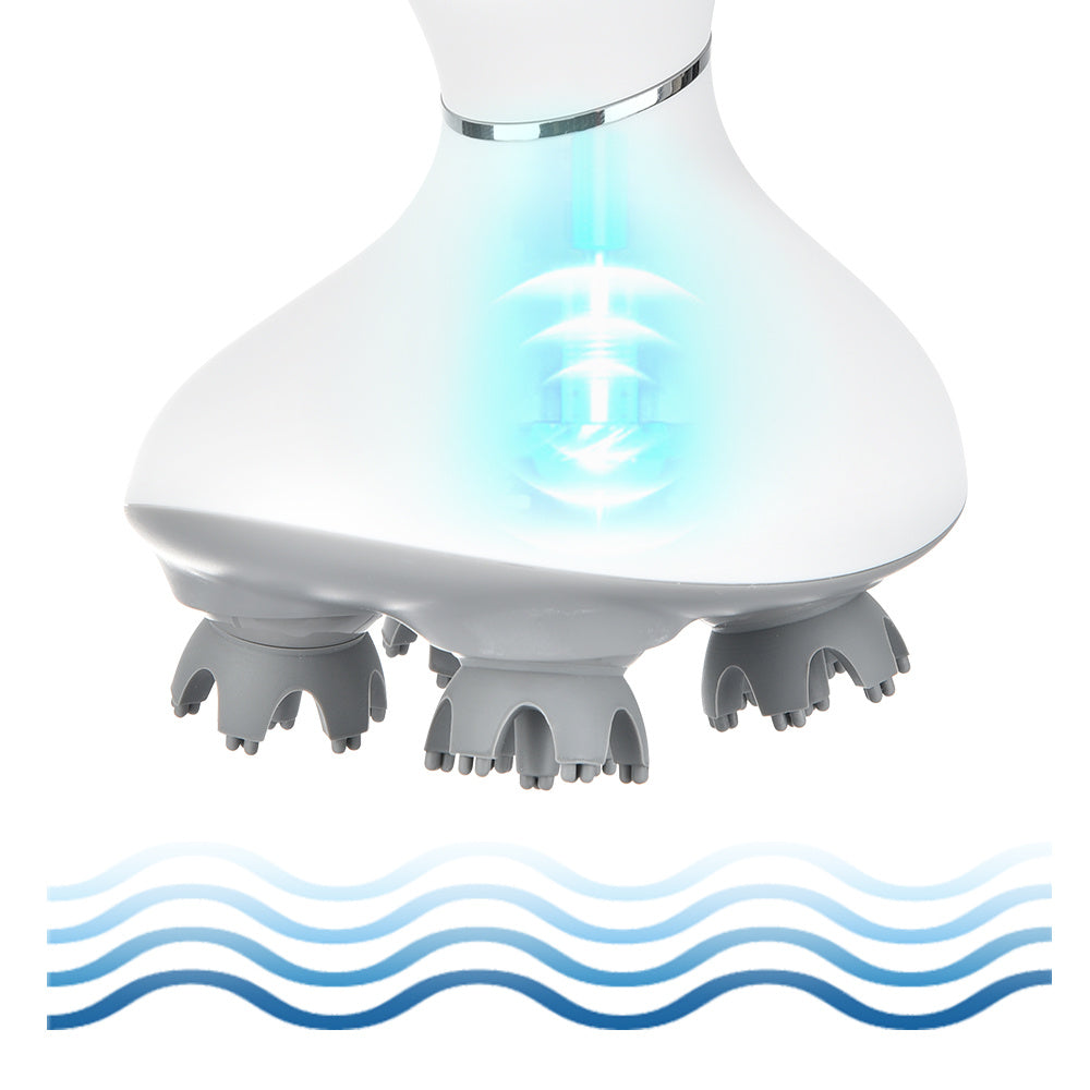 CleanFit Glow™ Rechargeable Waterproof Head Massager
