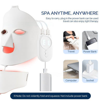 SelvEssence™ 7-Color LED Silicone Face Mask