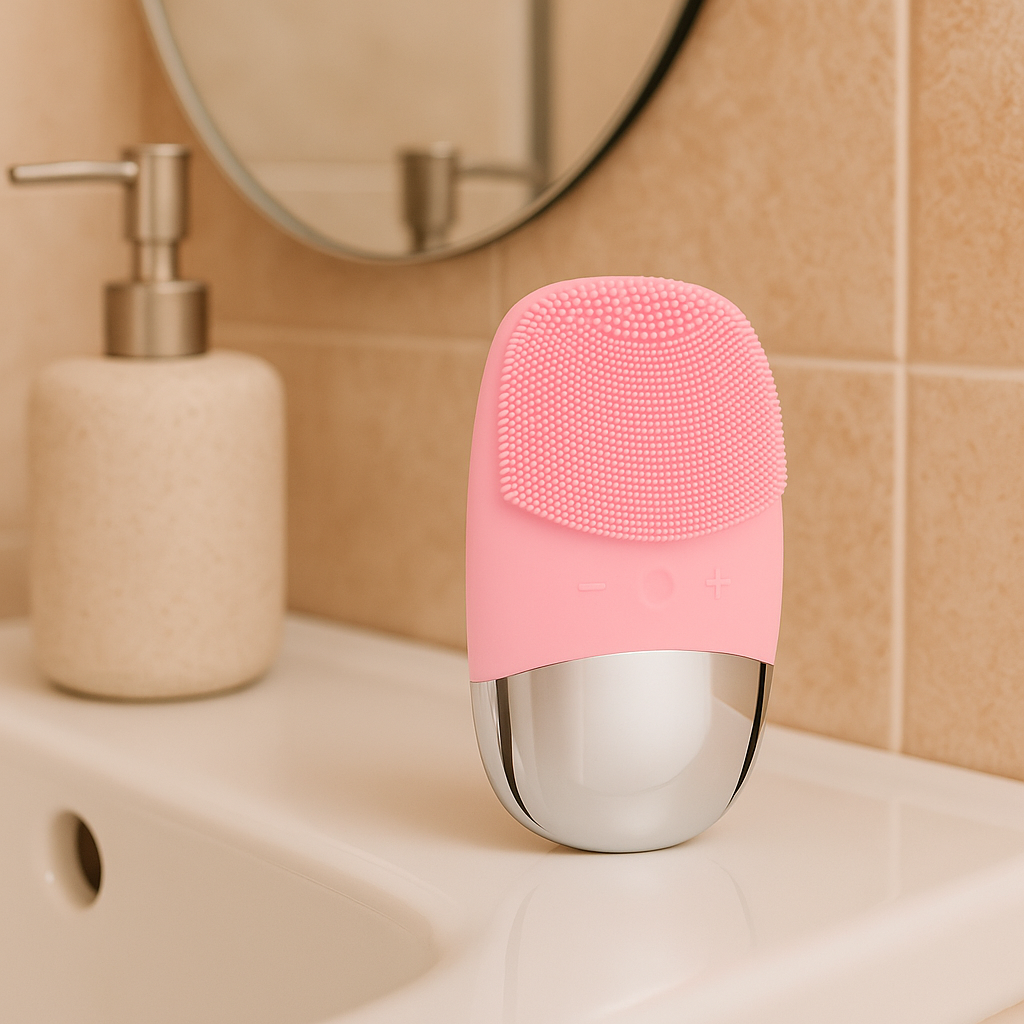 SelvEssence™ Mini Sonic Silicone Face Cleansing Brush