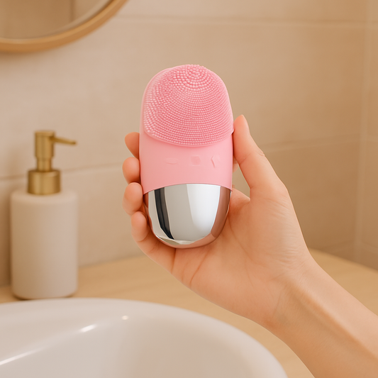 SelvEssence™ Mini Sonic Silicone Face Cleansing Brush