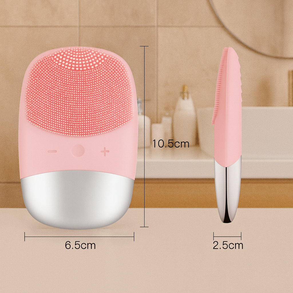 SelvEssence™ Mini Sonic Silicone Face Cleansing Brush