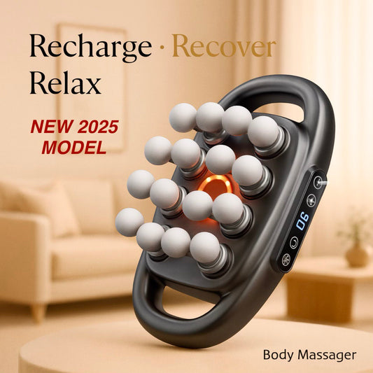 SelvEssence™ 16-Head Muscle Massage Gun