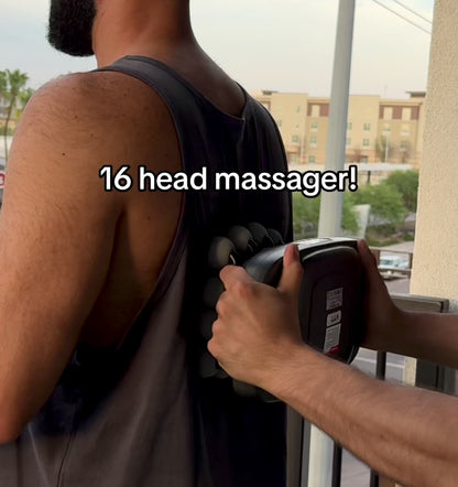 SelvEssence™ 16-Head Muscle Massage Gun